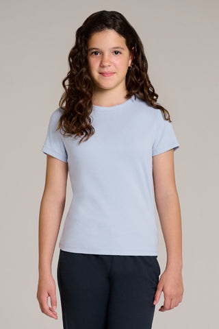 Girl's Ribbed Tee
