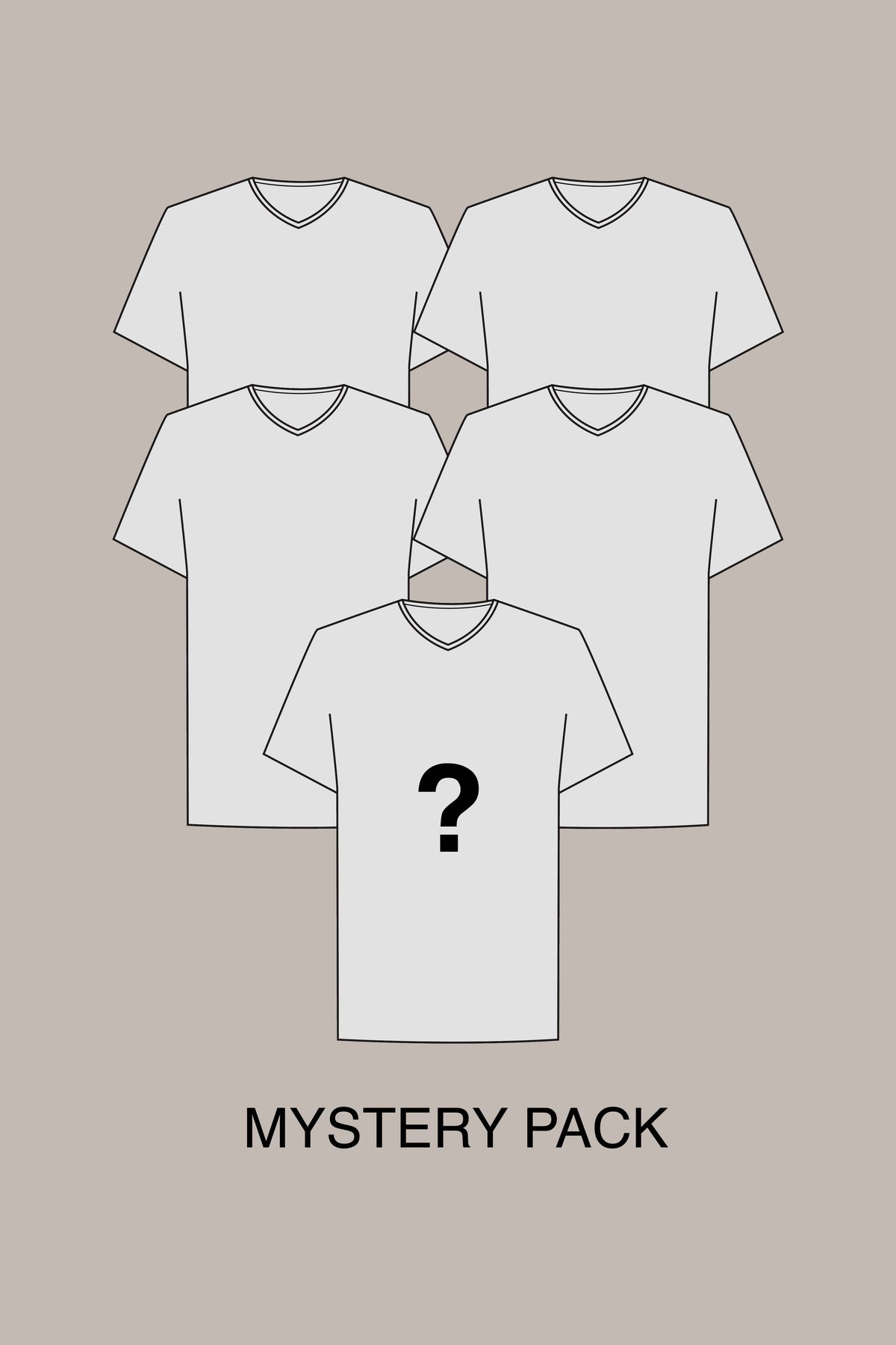Mystery 5-Pack (V Neck)