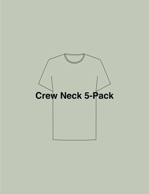 Crew Neck 5-Pack
